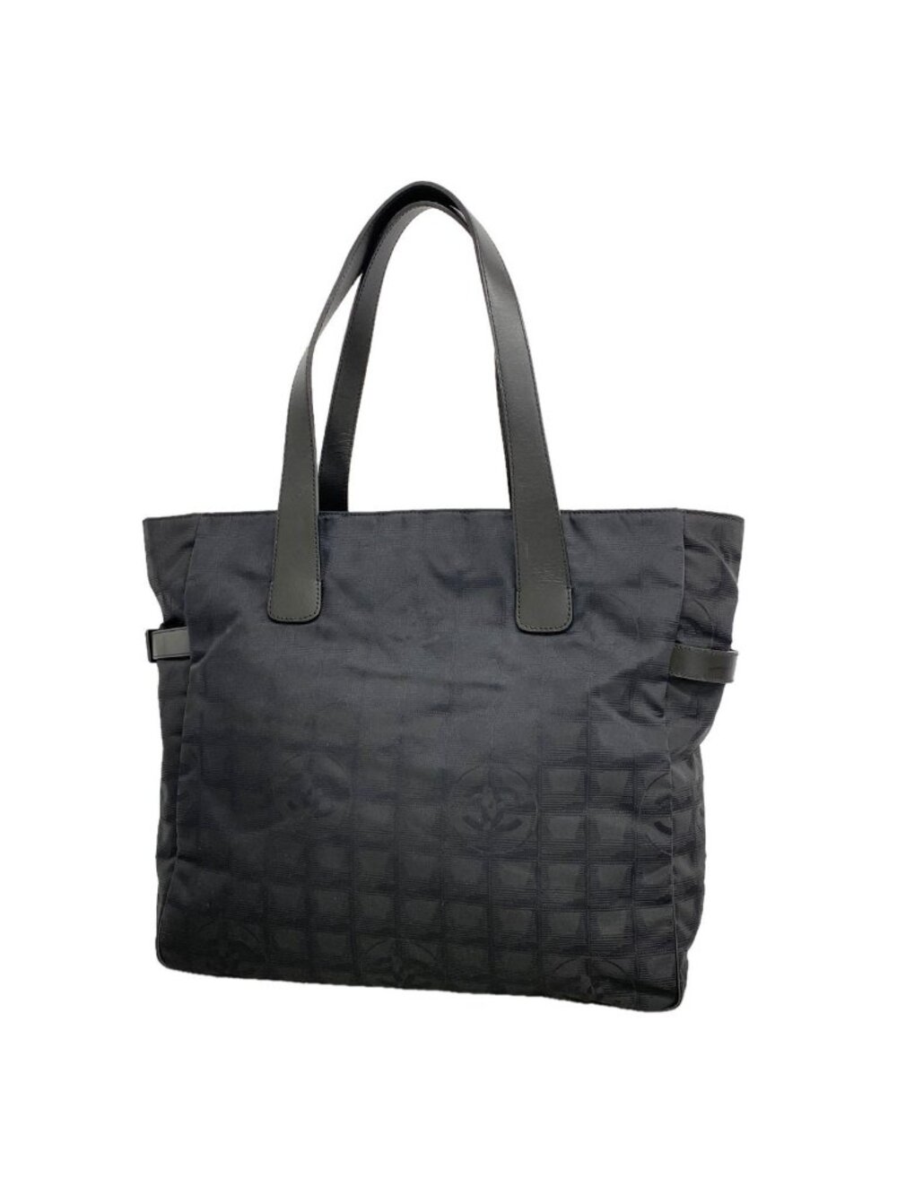 Chanel Tote New Travel Nylon Black
